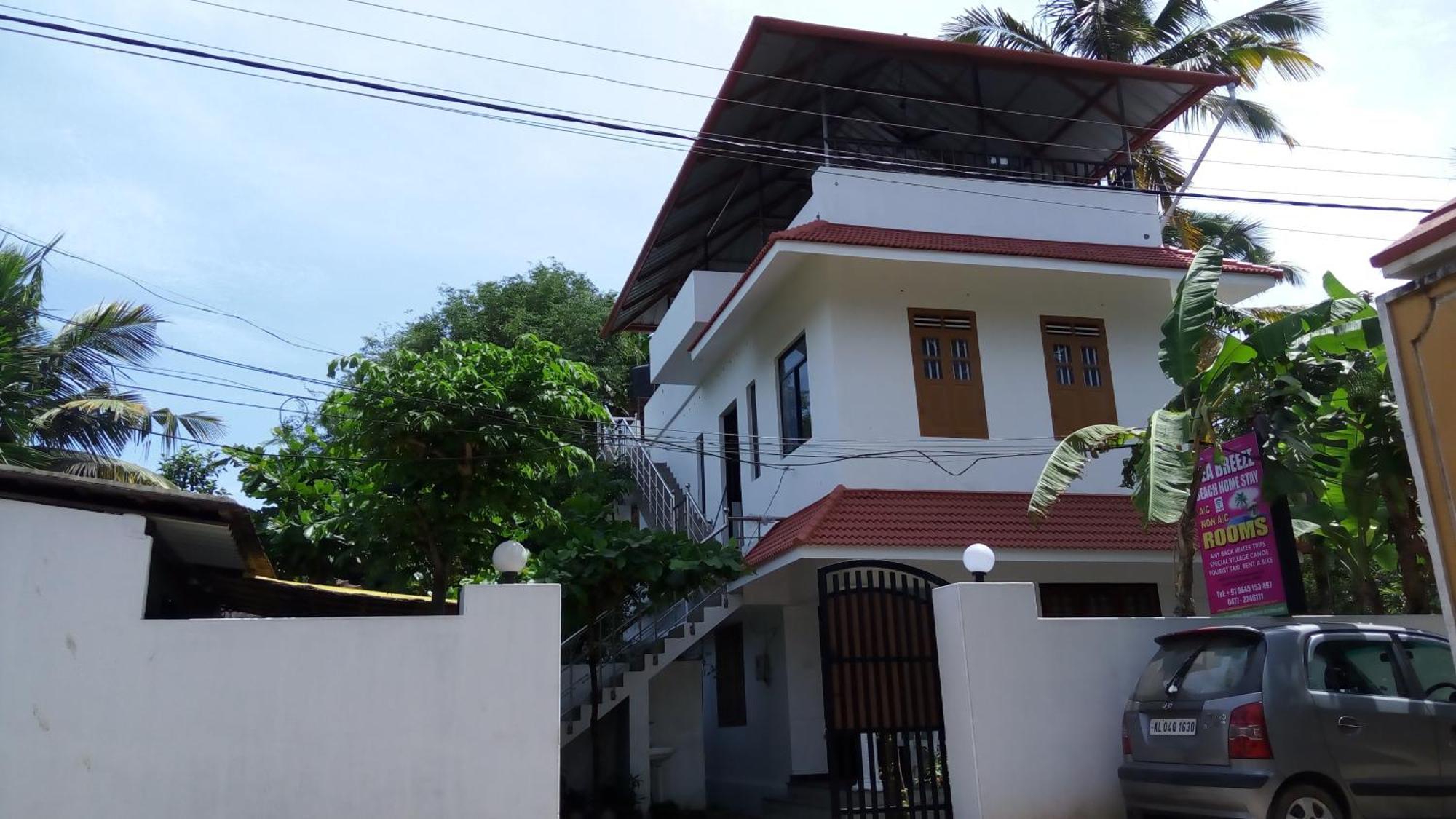 Sea Breeze Beach Home Alappuzha Exterior foto